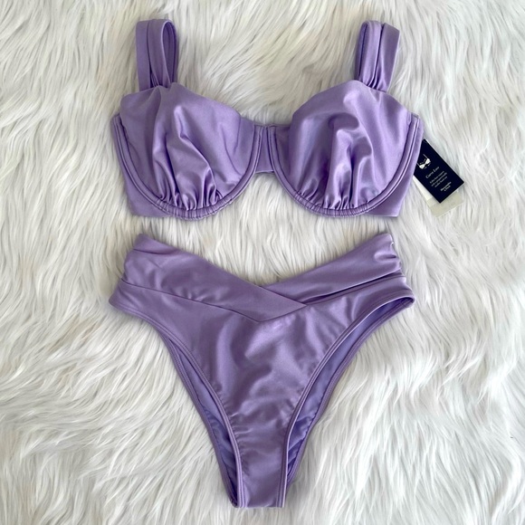Abercrombie Fitch Swim Curve Love Midrise Cheeky Bikini Poshmark